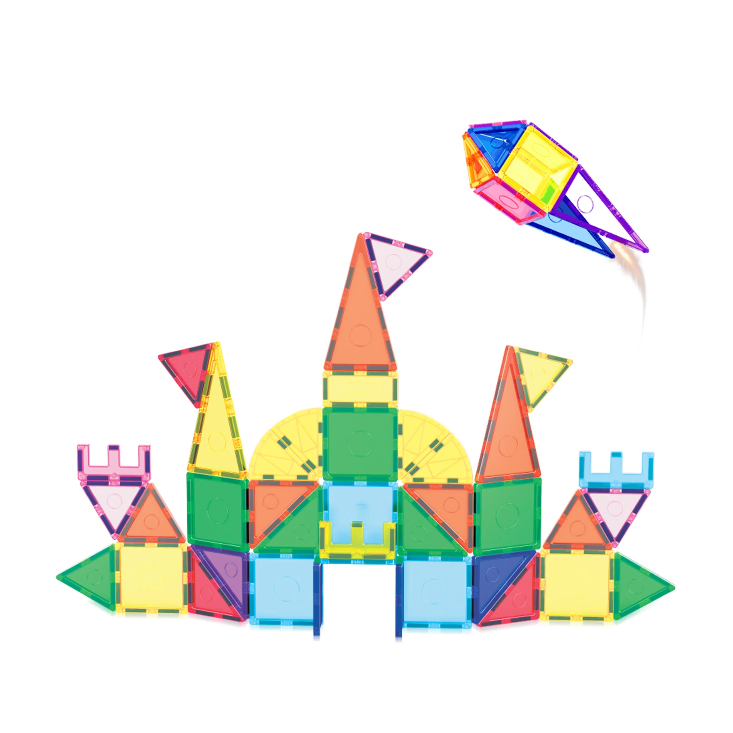 Everplay 41 Piece Magnetic Tile Set - Image 2