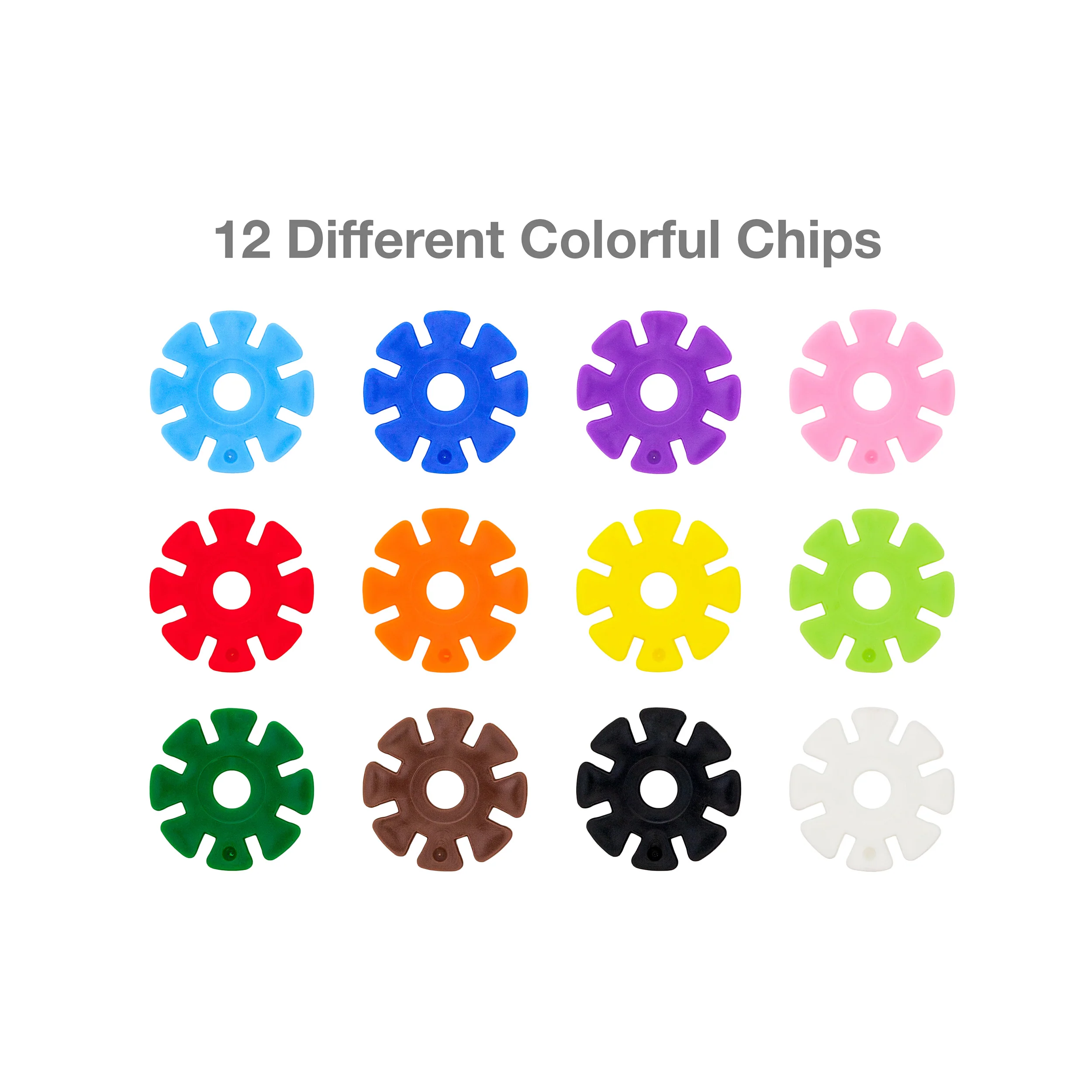 EverPlay 550 Piece Building Construction Toy Interlocking Chips - Image 7