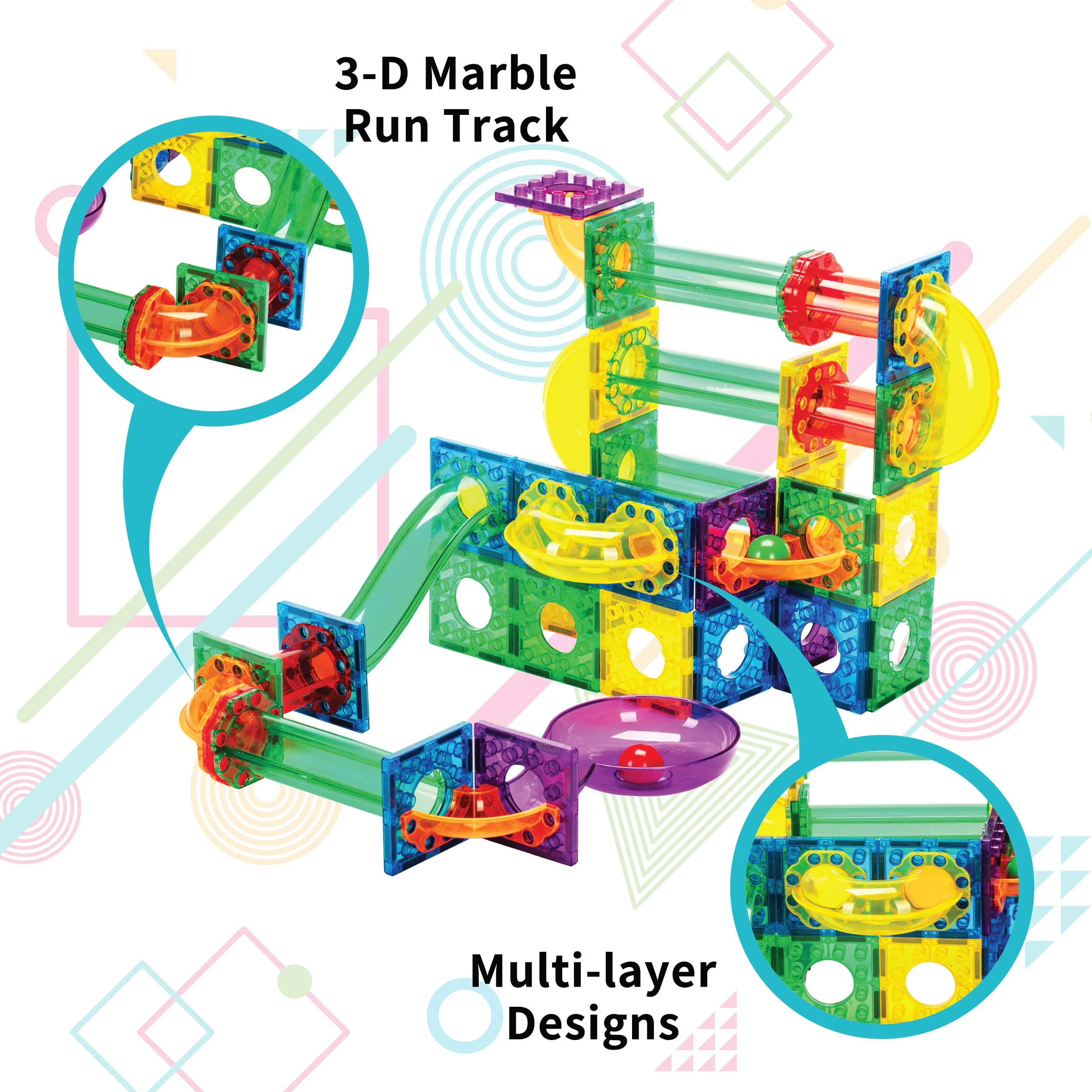 Everplay Marble Run 100pc Set EPG100 - Image 5