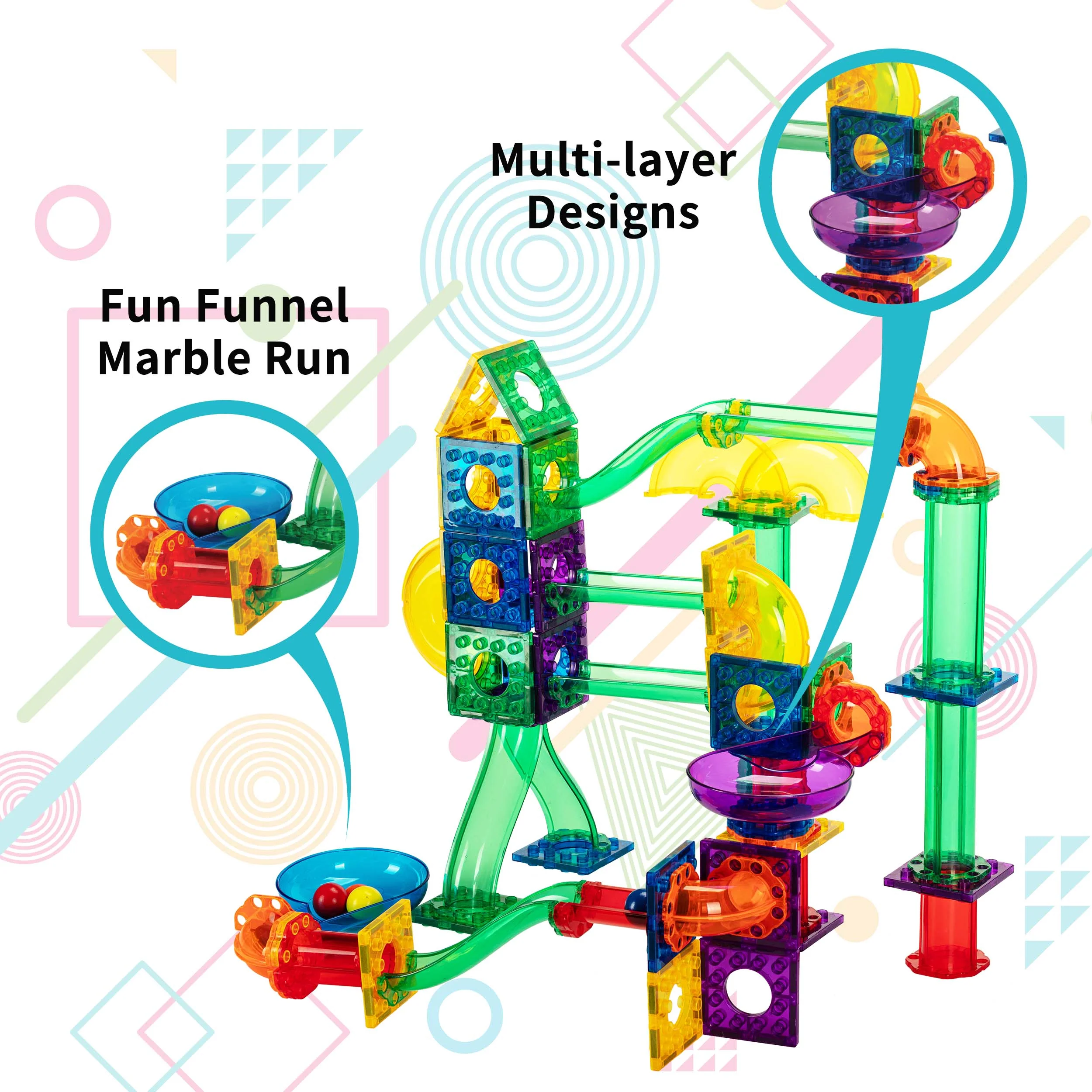Everplay Marble Run 150pc Set - Image 3