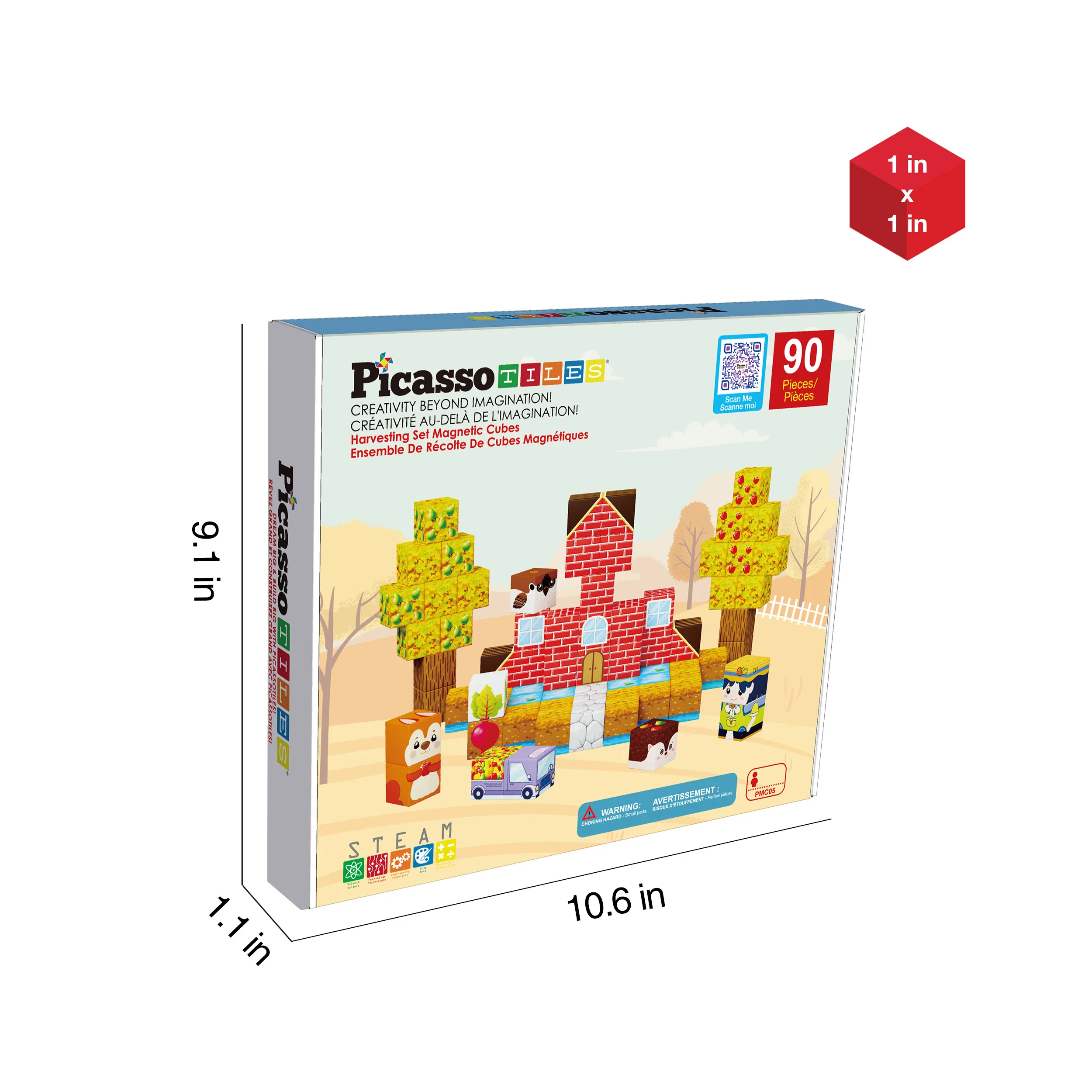 Farm Harvesting Magnetic Cubes Set - Image 9