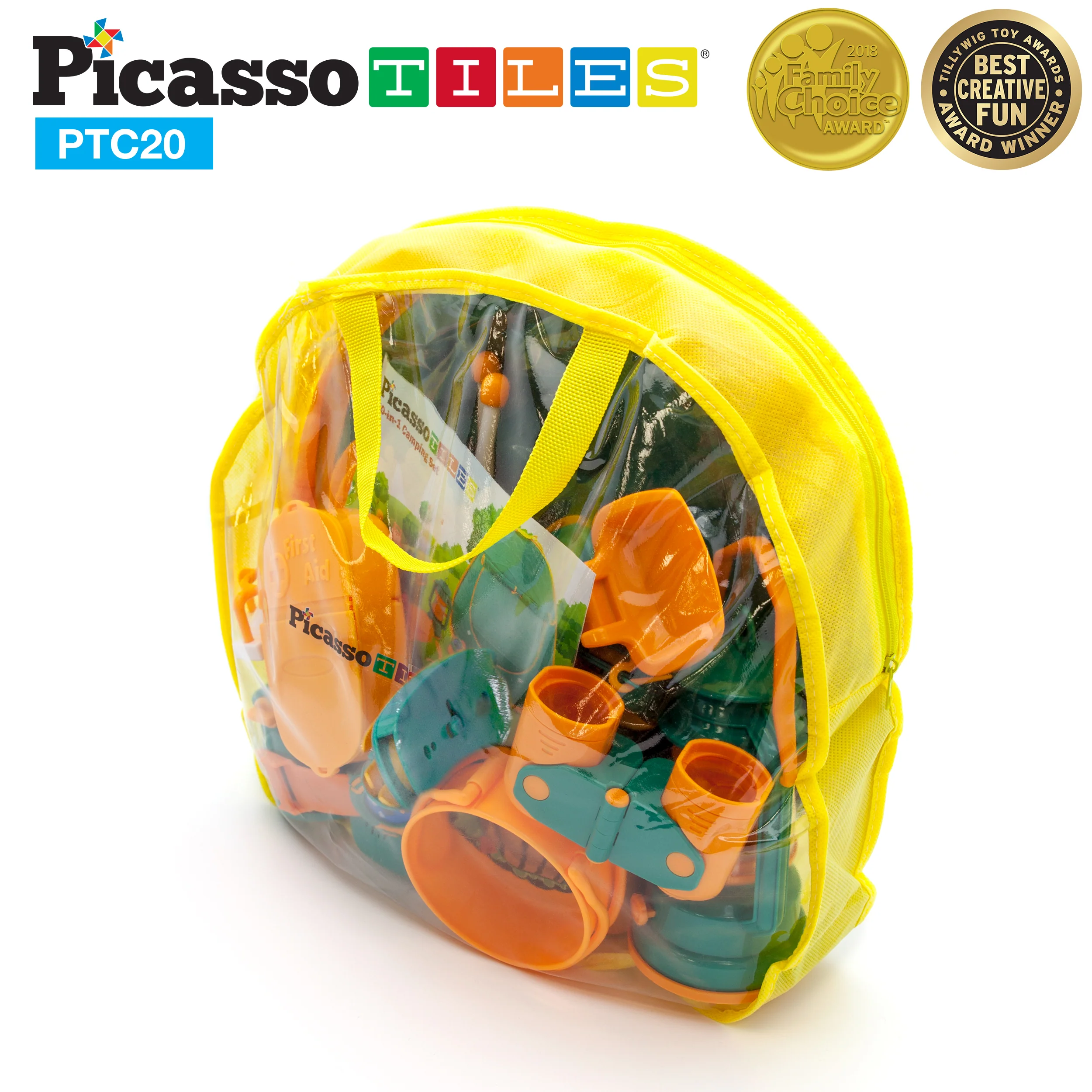 PicassoTiles Kids and Toddler Activity Camp Set - Image 10