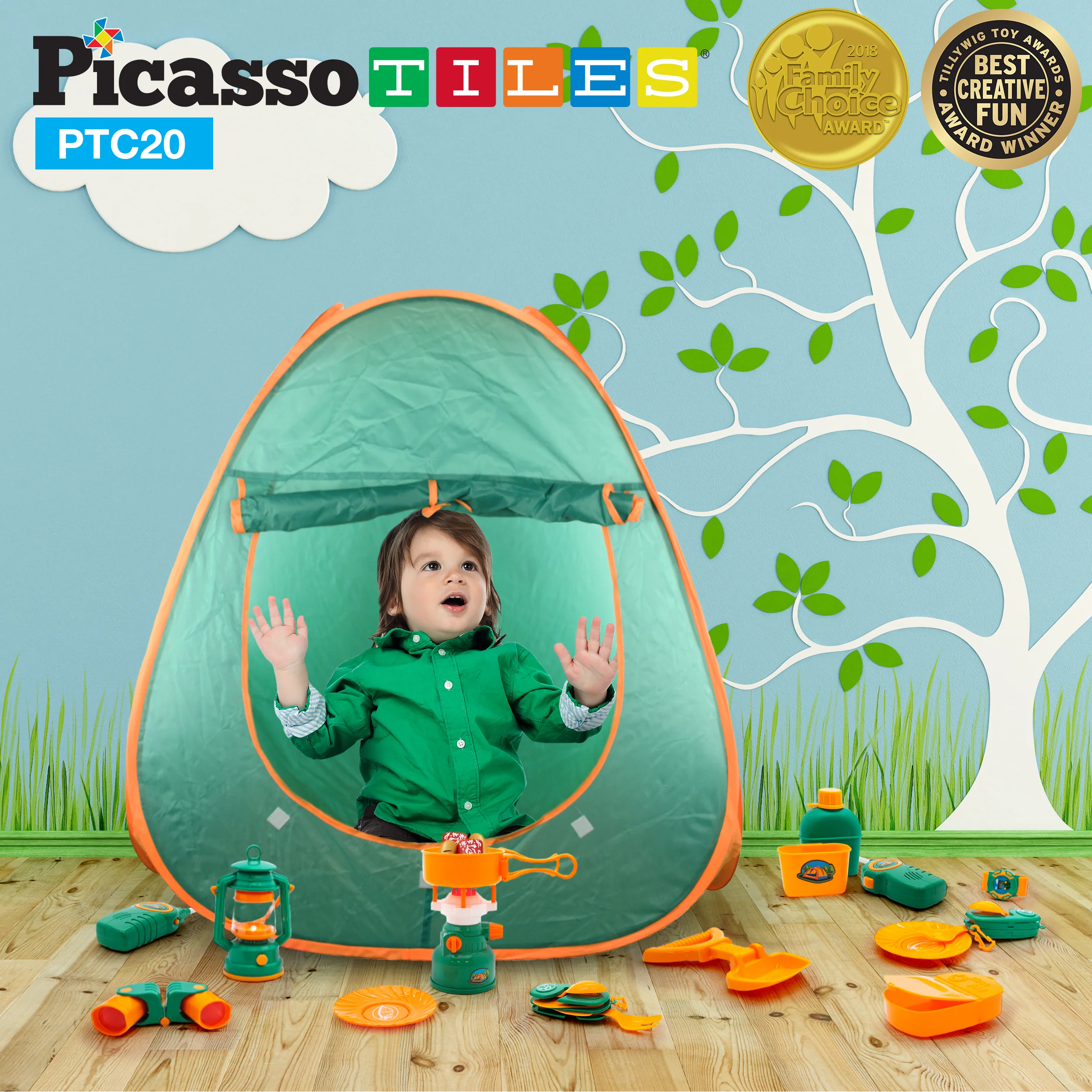 PicassoTiles Kids and Toddler Activity Camp Set - Image 4