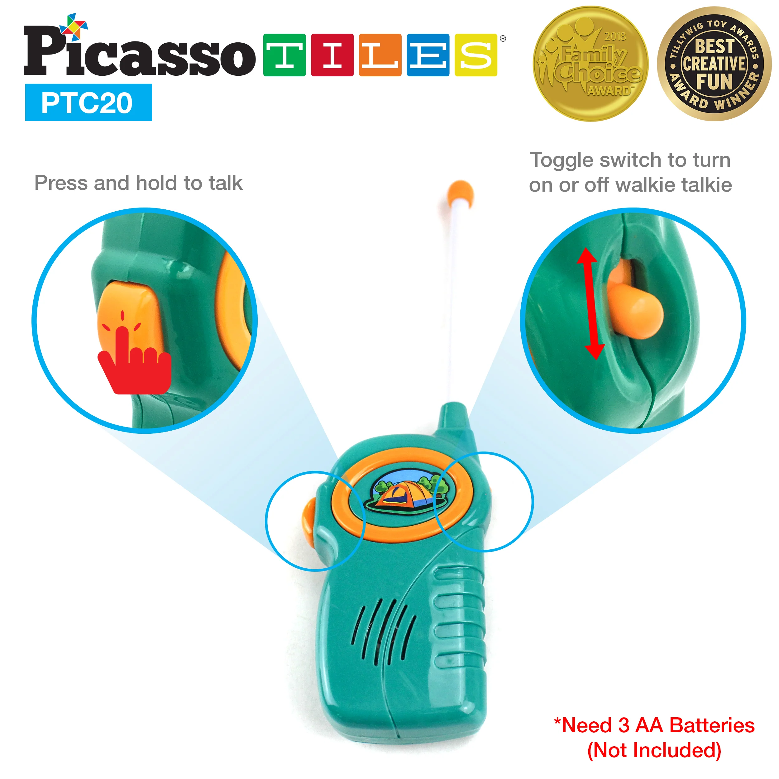 PicassoTiles Kids and Toddler Activity Camp Set - Image 8