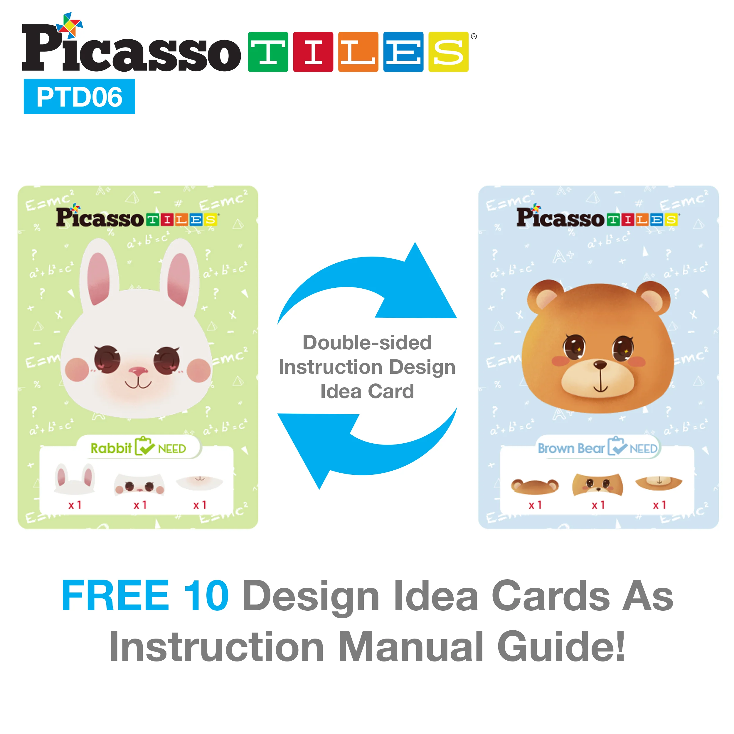 Picassotiles 120pcs Magnetic Animal Sticker Puzzle Book Drawing Board - Image 5