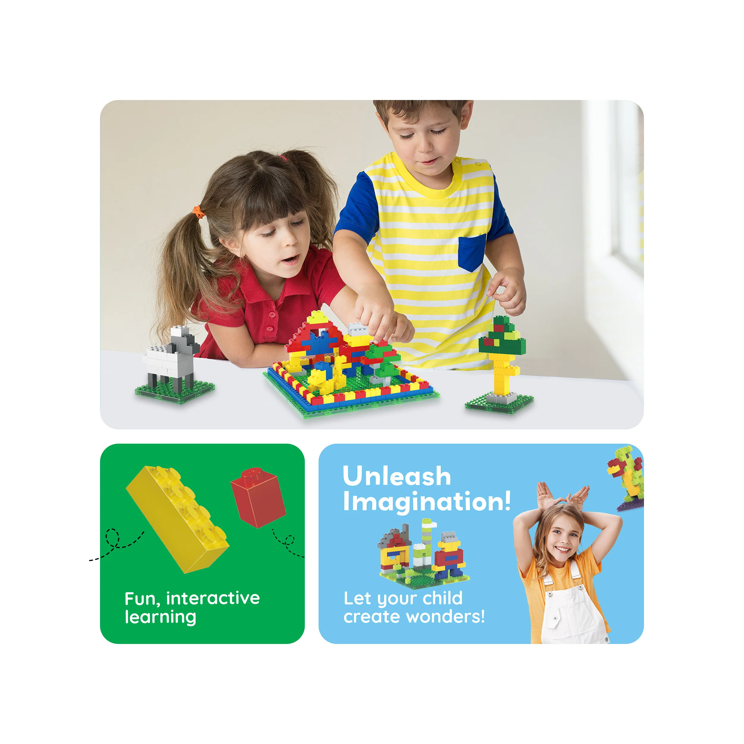 PicassoTiles Magnetic Tile Brick Block Combo Set - Image 6