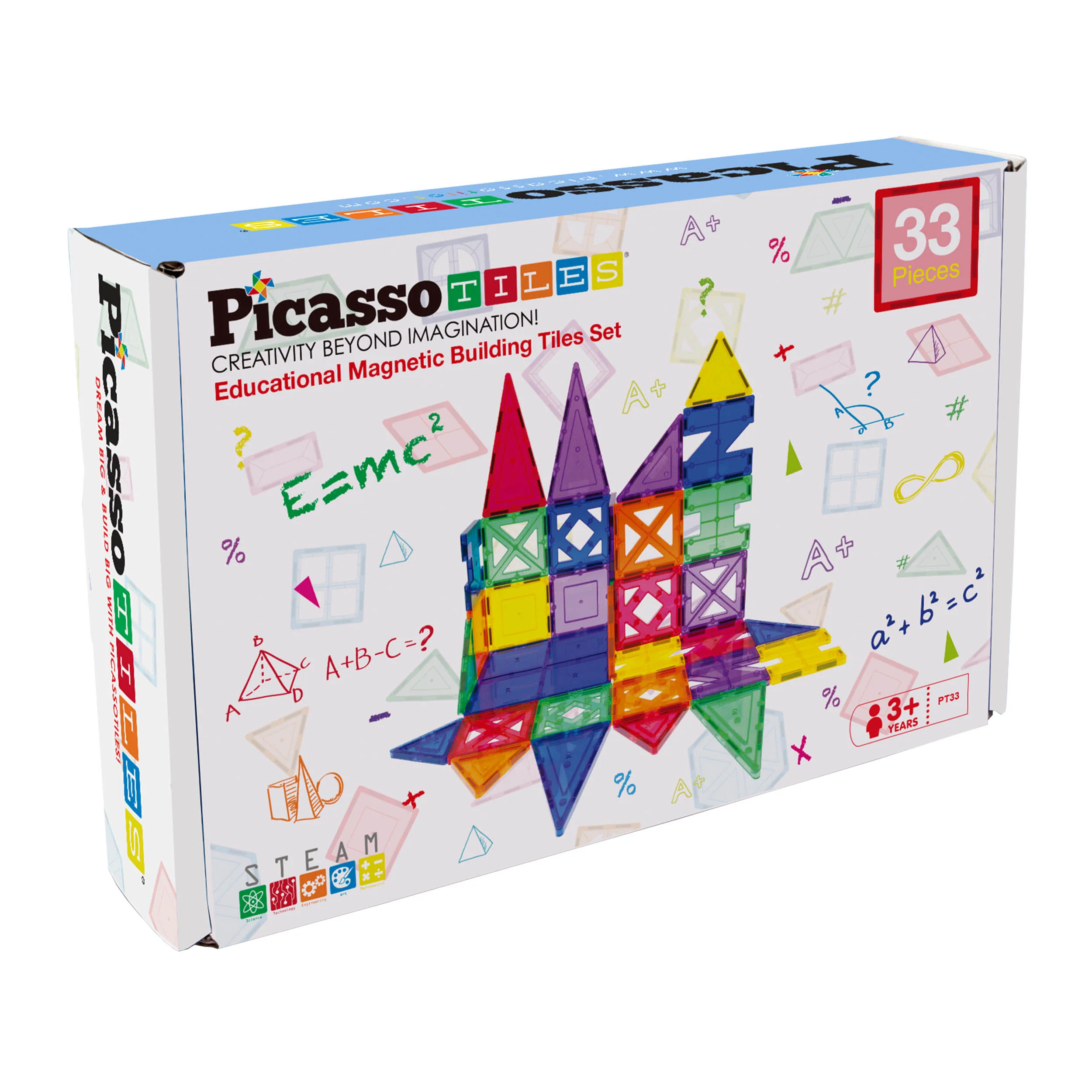 PicassoTiles Educational Letter Play Magnet Building Tiles - Image 7