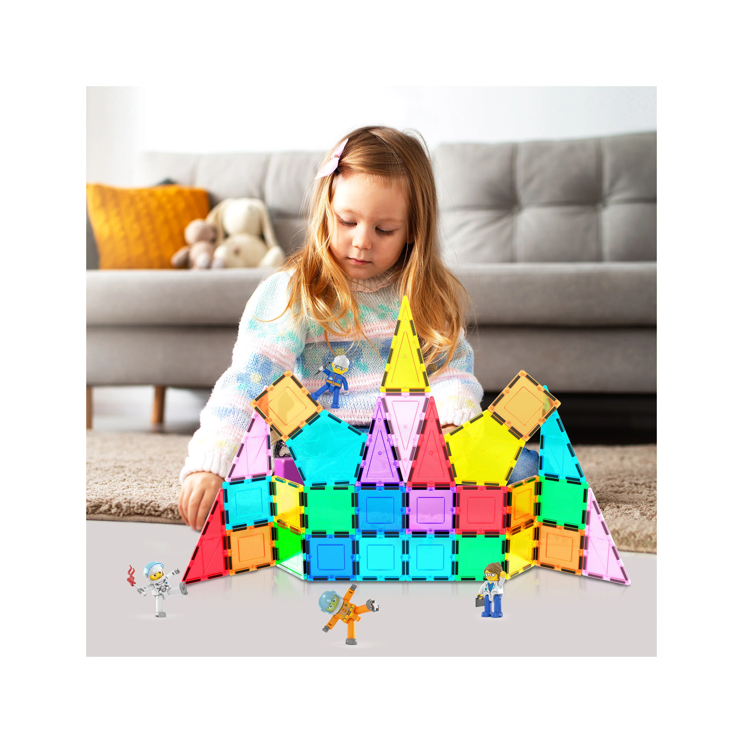 PicassoTiles 4 Piece Career Character Figure Set - Image 2