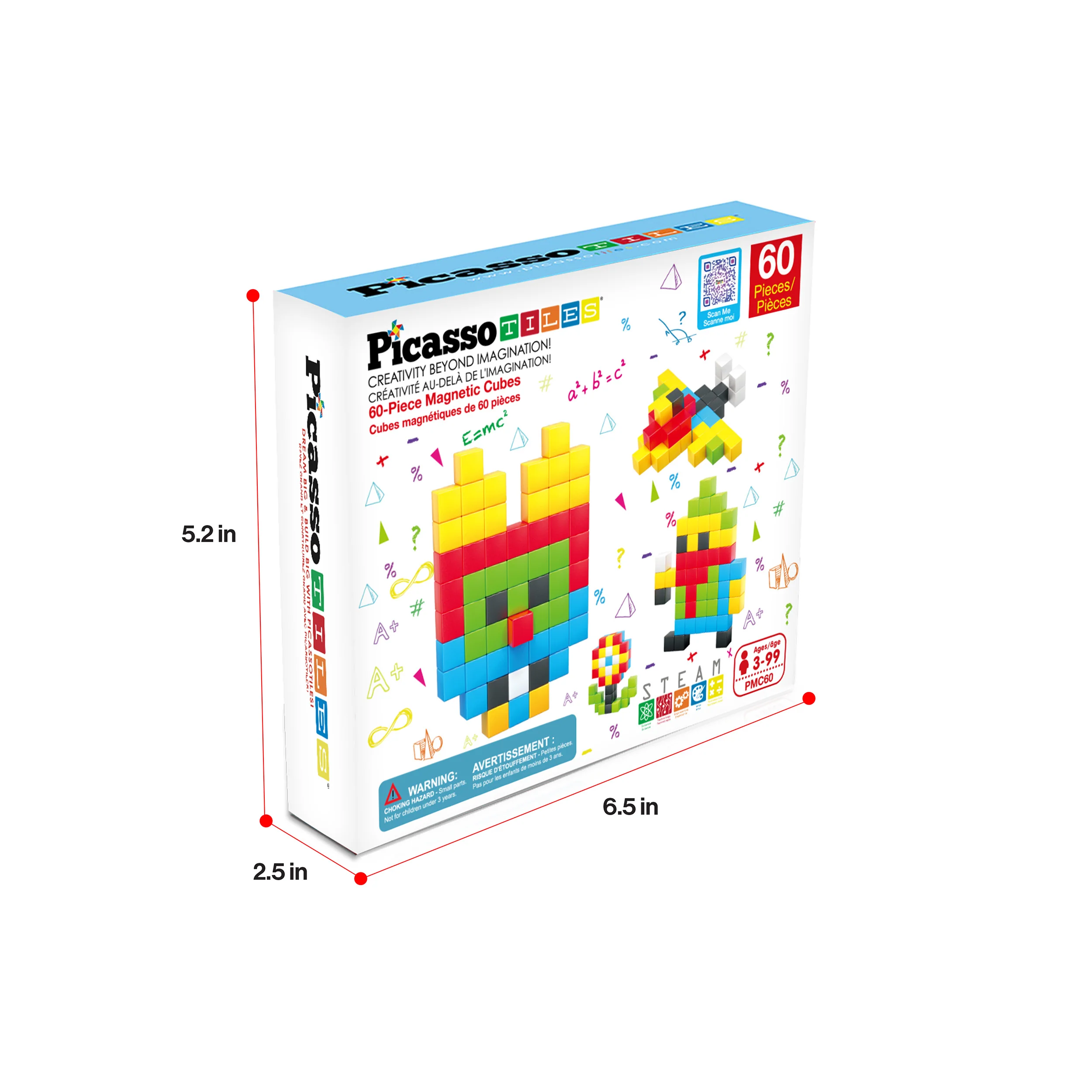 PicassoTiles Magnetic Puzzle Cubes Starter Set - Image 9