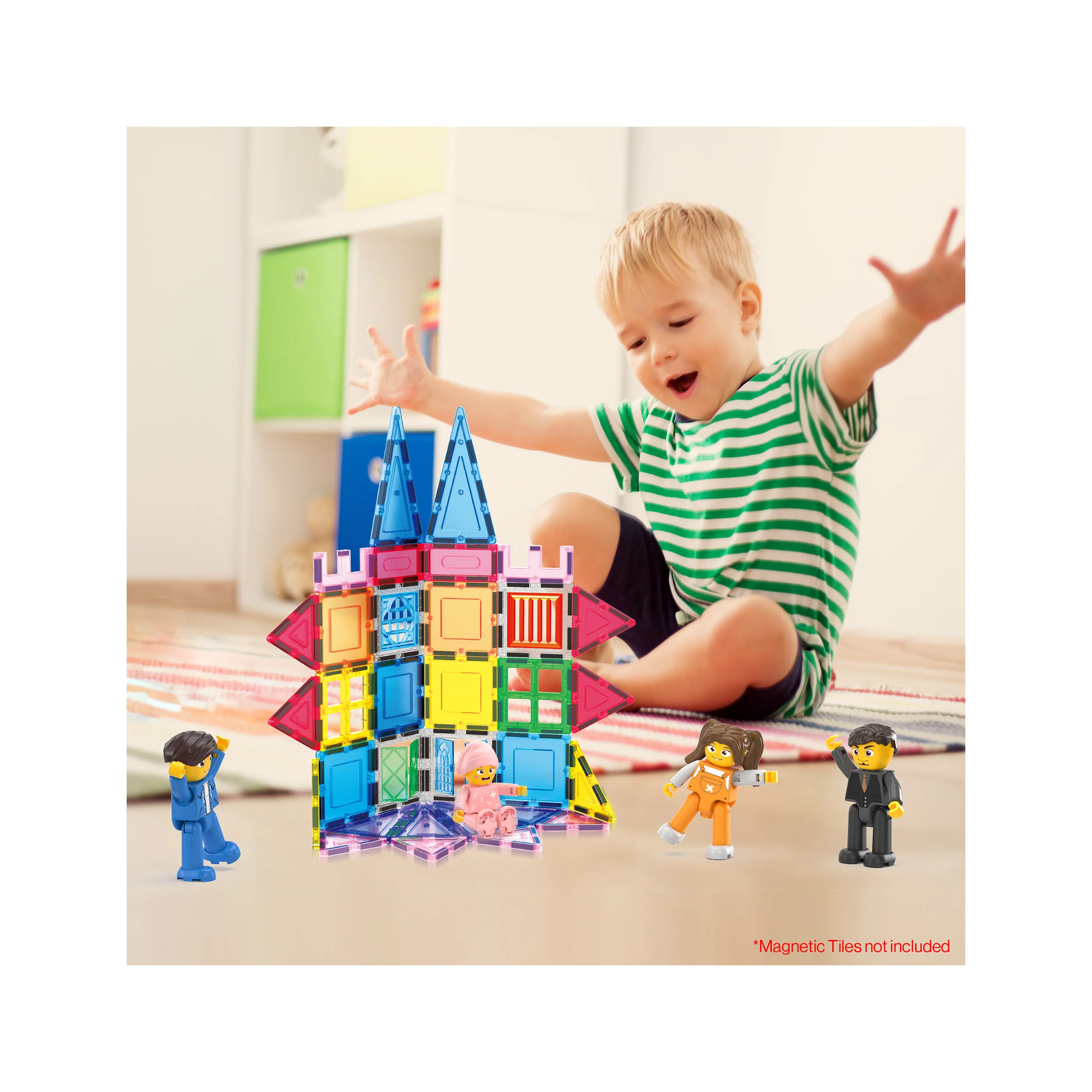 PicassoTiles Family Character Action Figure Magnet Toys - Image 2