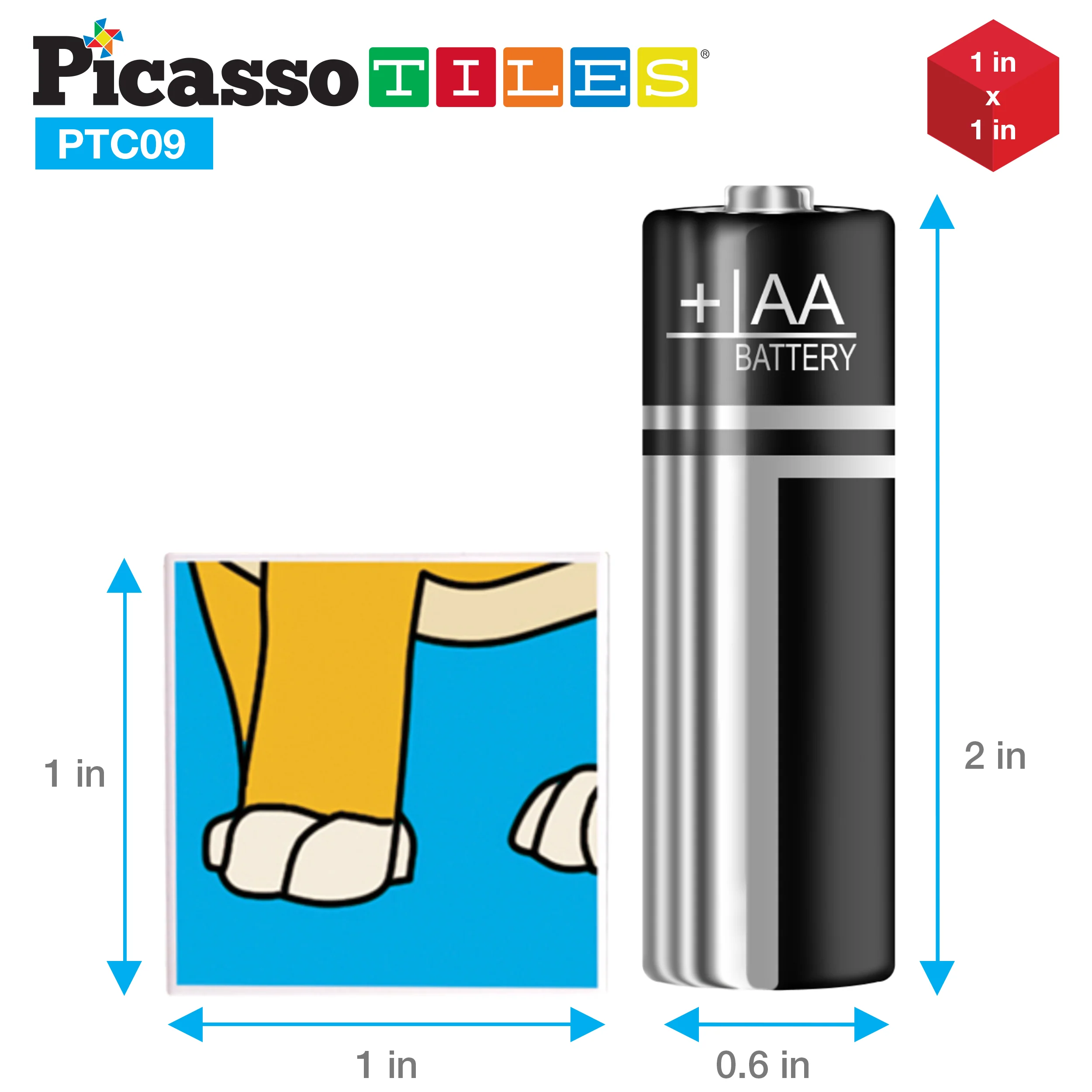 PicassoTiles 9 Piece Magnetic Magic Puzzle Cube Set - Image 9