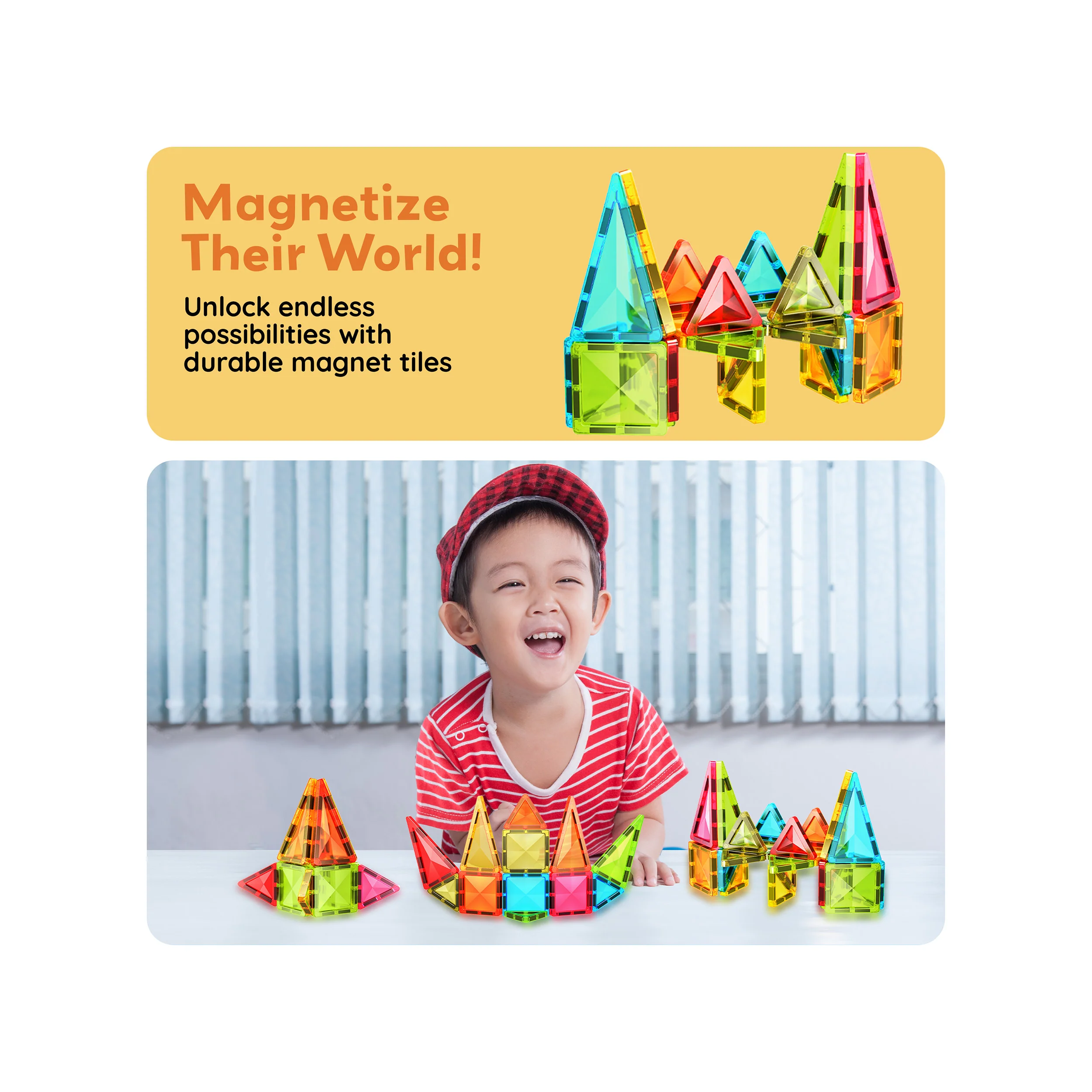 PicassoTiles Mini Diamond Series 24pc Travel Set - Image 7