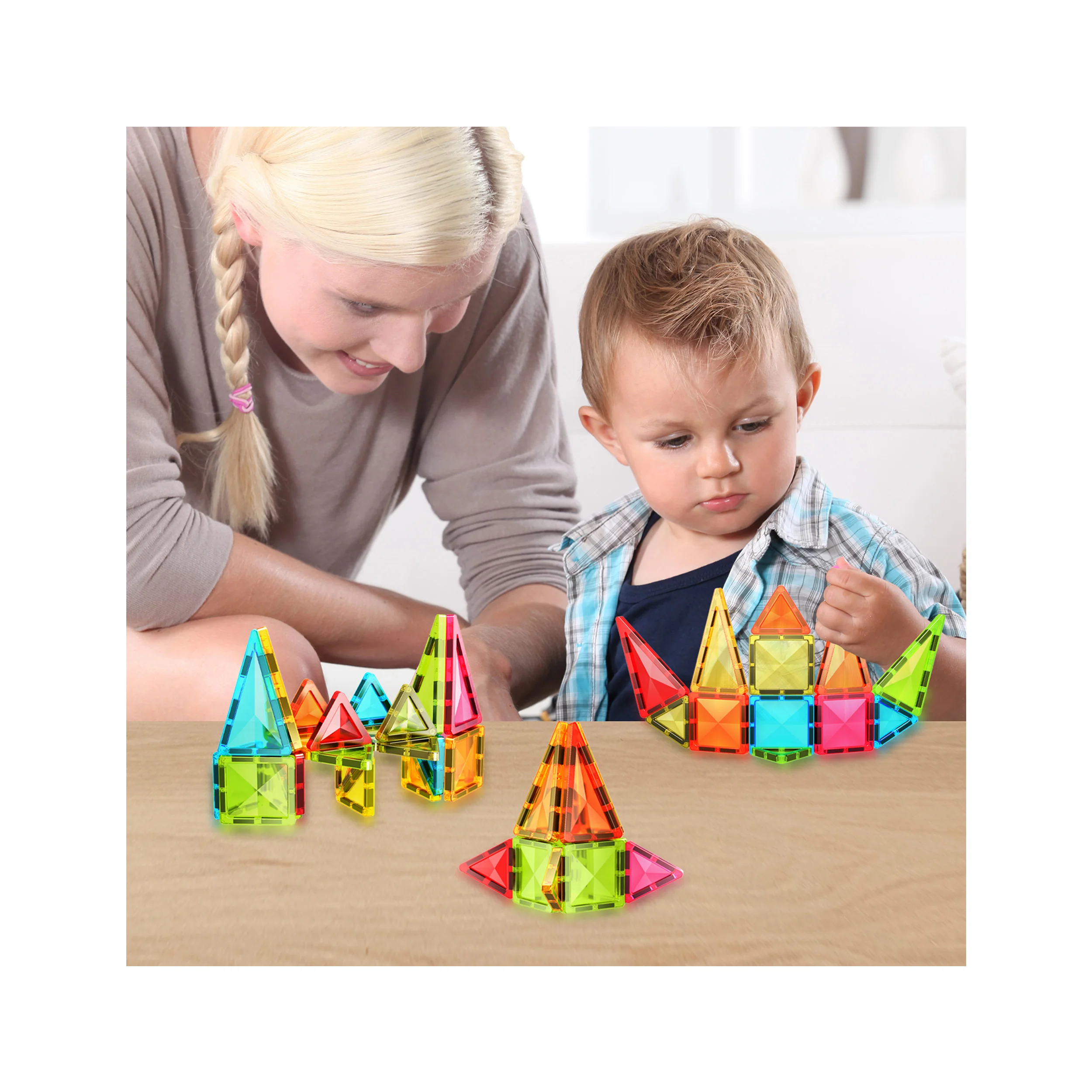PicassoTiles Mini Diamond Series 36pc Travel Set - Image 2