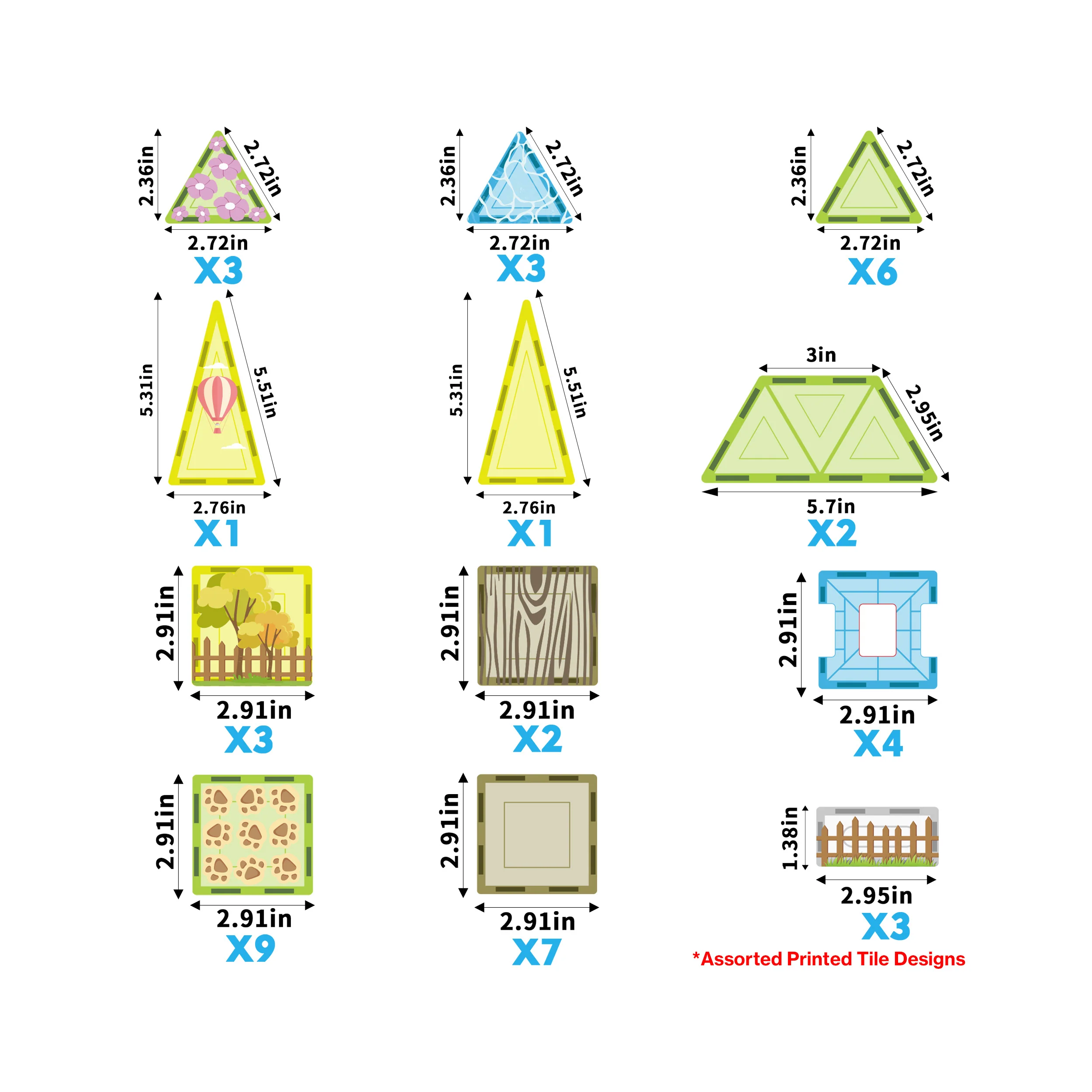 PicassoTiles Farm Animal Magnet Tile Building Blocks with Magnetic Characters - Image 4