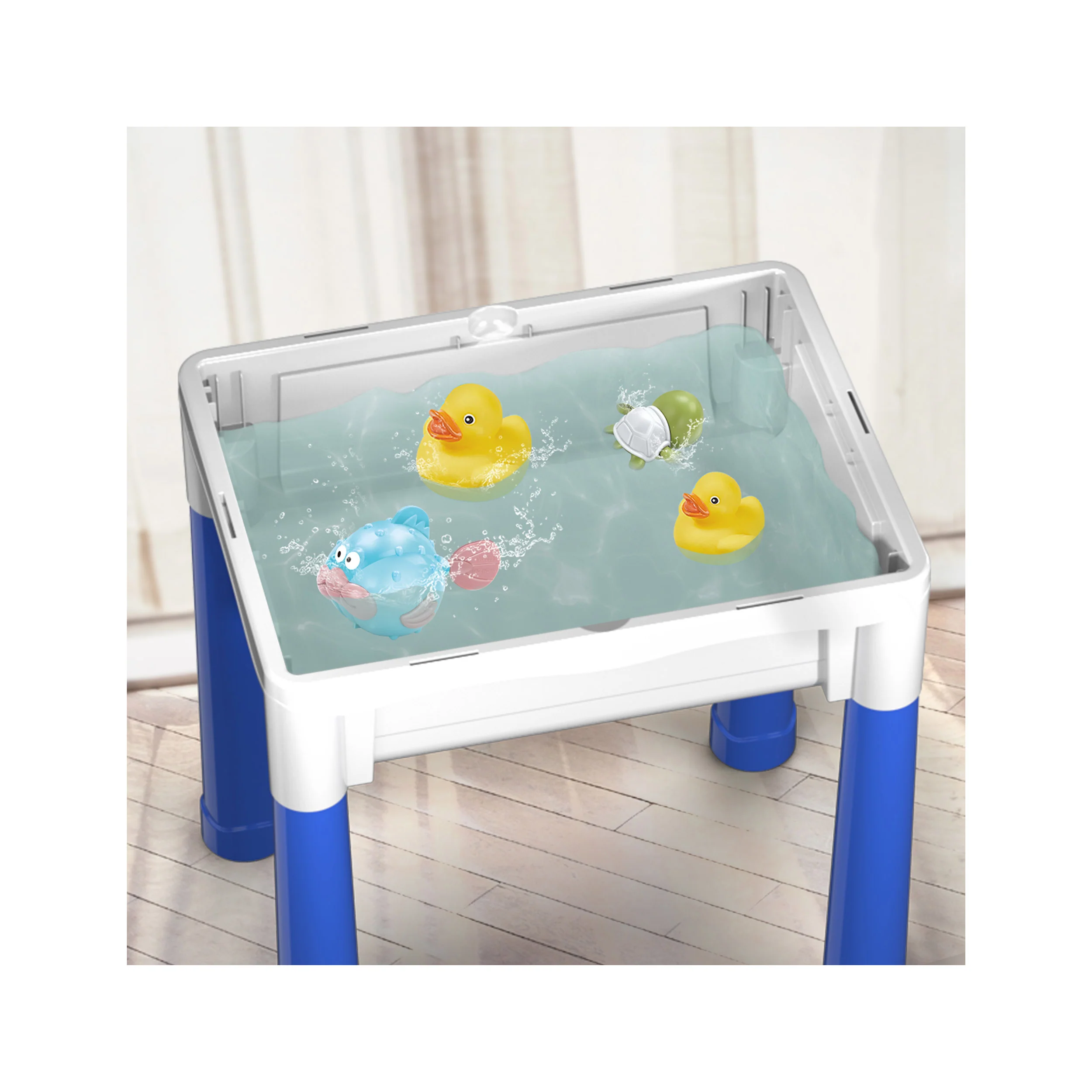 PicassoTiles Building Blocks Activity Center Table Set - Image 7