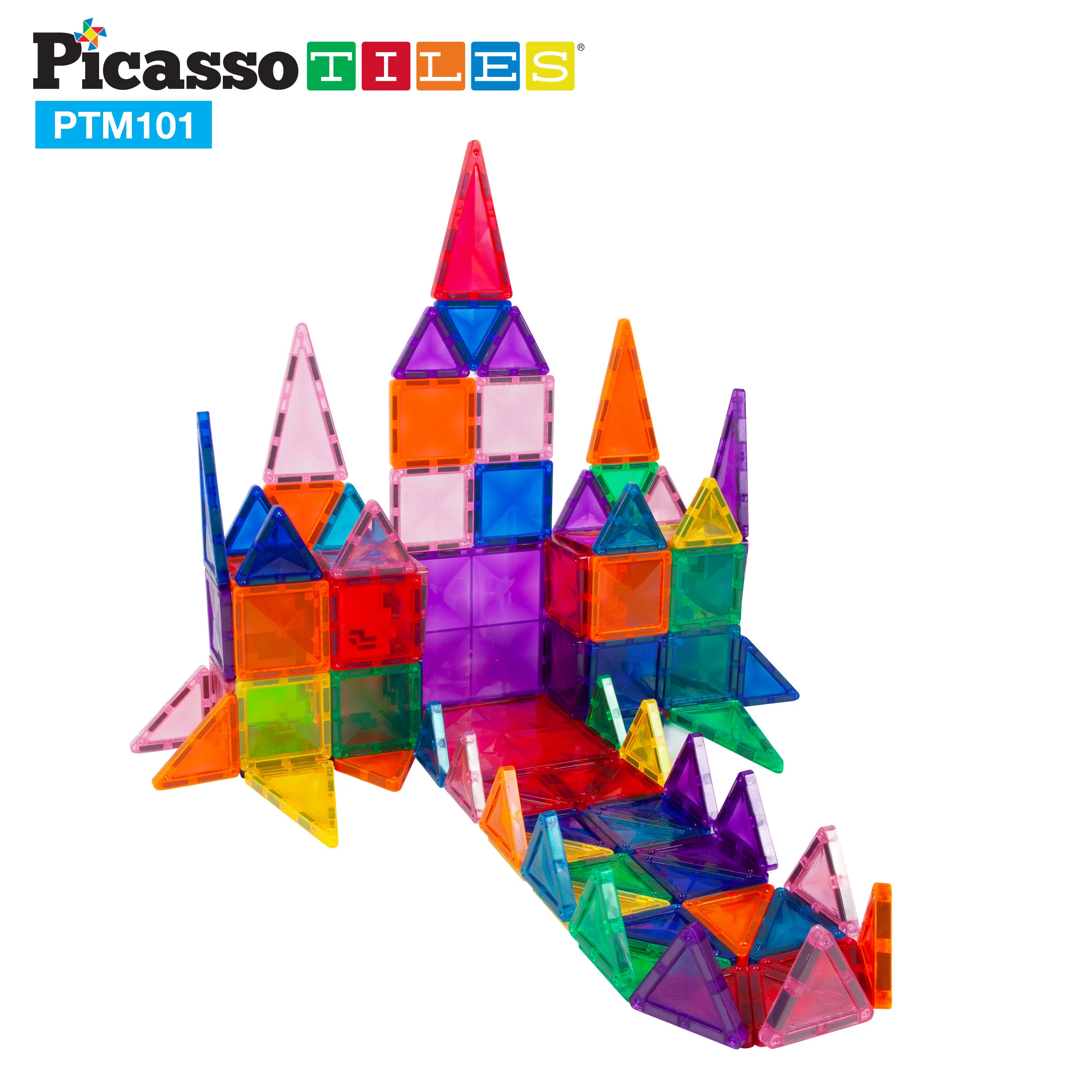 PicassoTiles Mini Diamond 101pc Set - Image 3