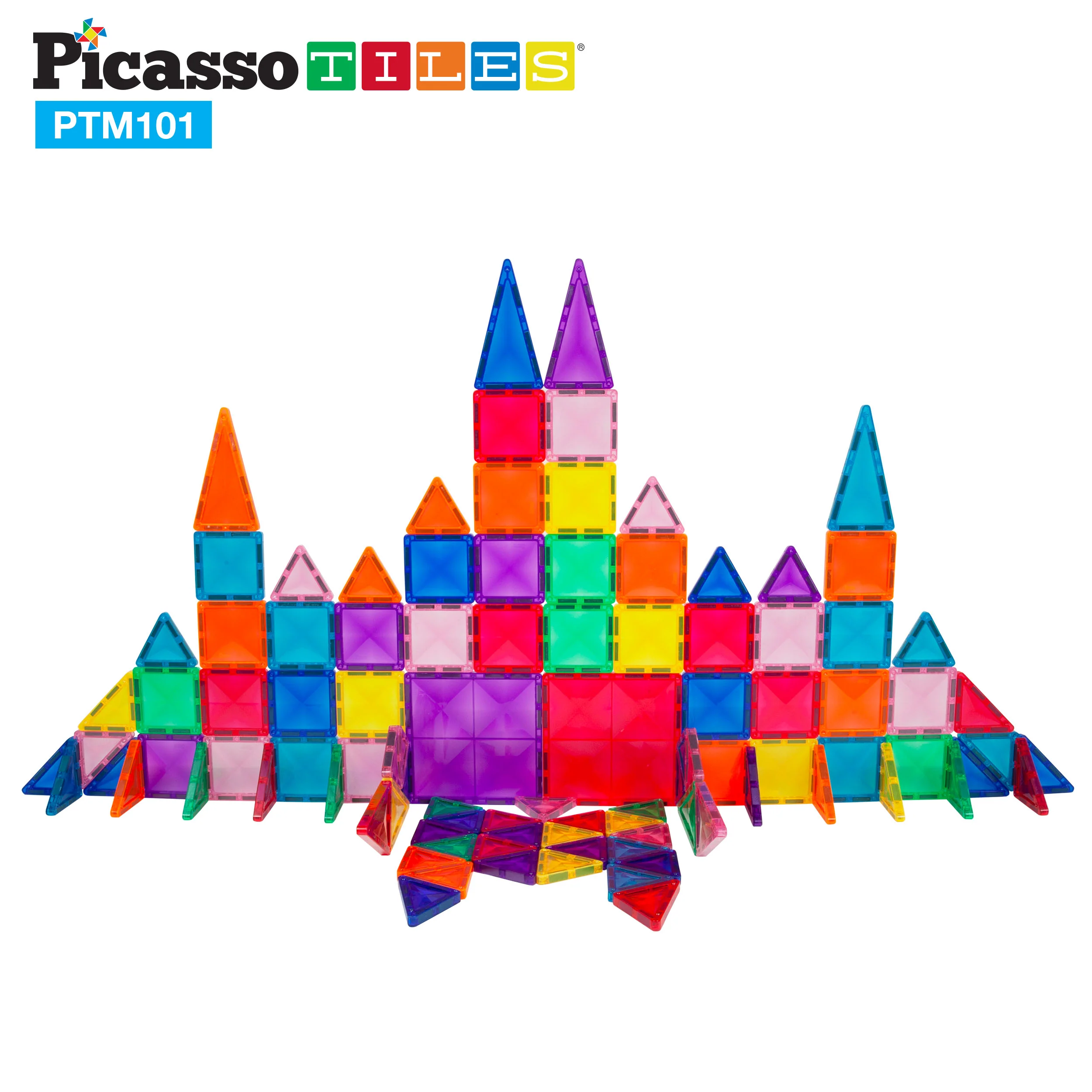 PicassoTiles Mini Diamond 101pc Set - Image 4