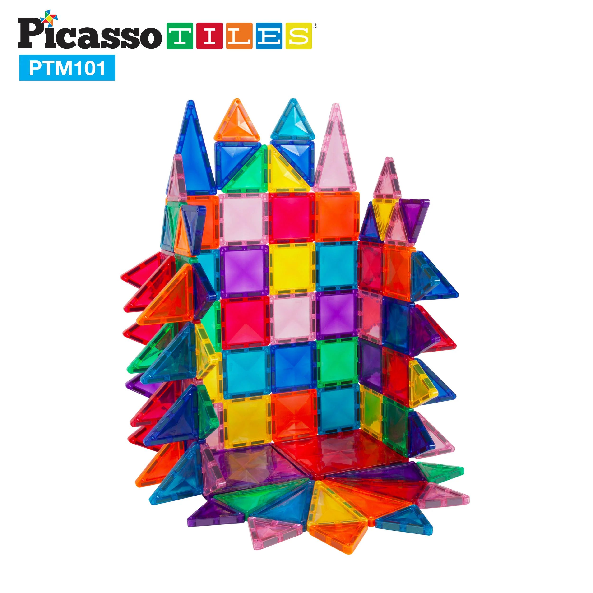 PicassoTiles Mini Diamond 101pc Set - Image 5