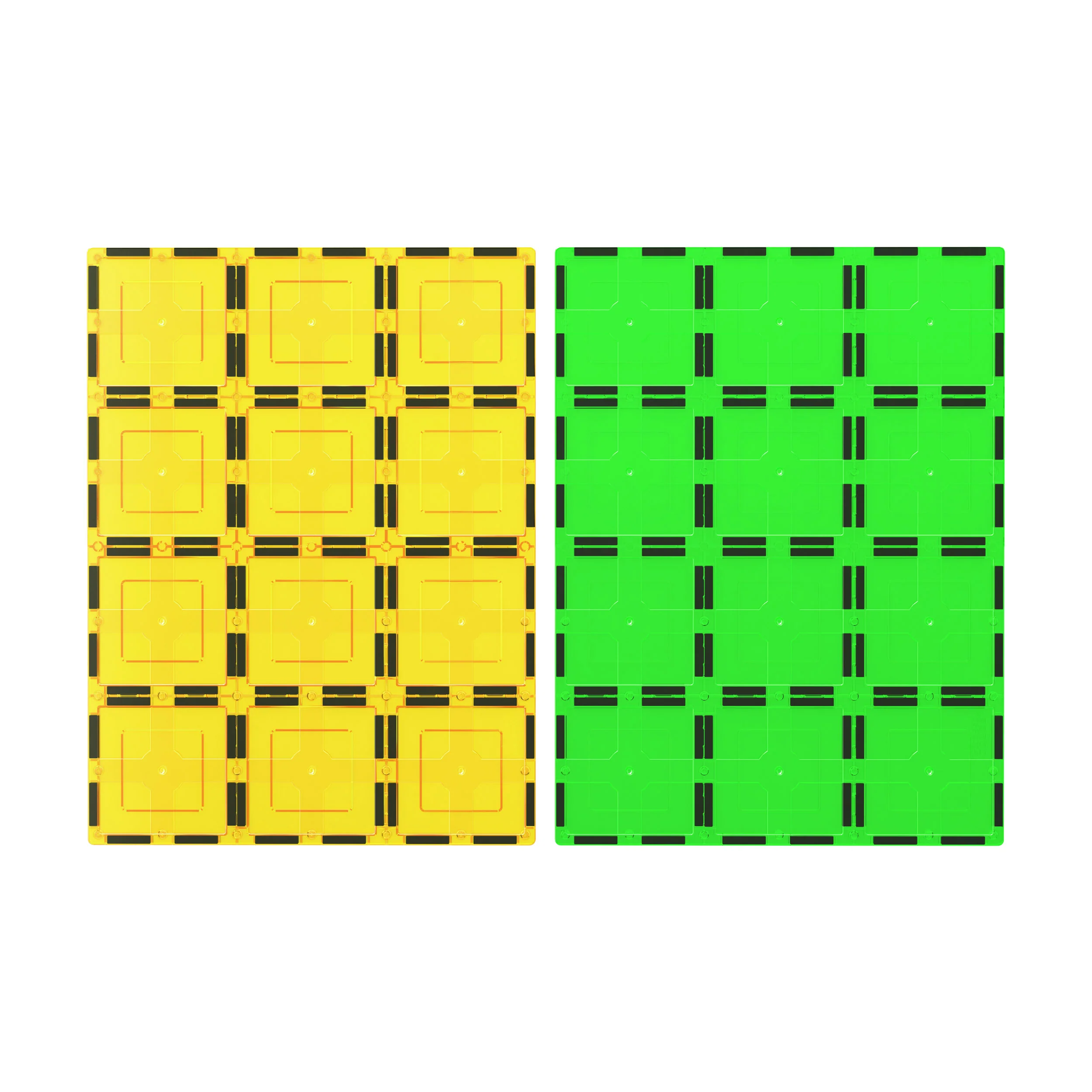 PicassoTiles Big Magnetic Tile Stabilizer Base - 2 Pieces - Image 5