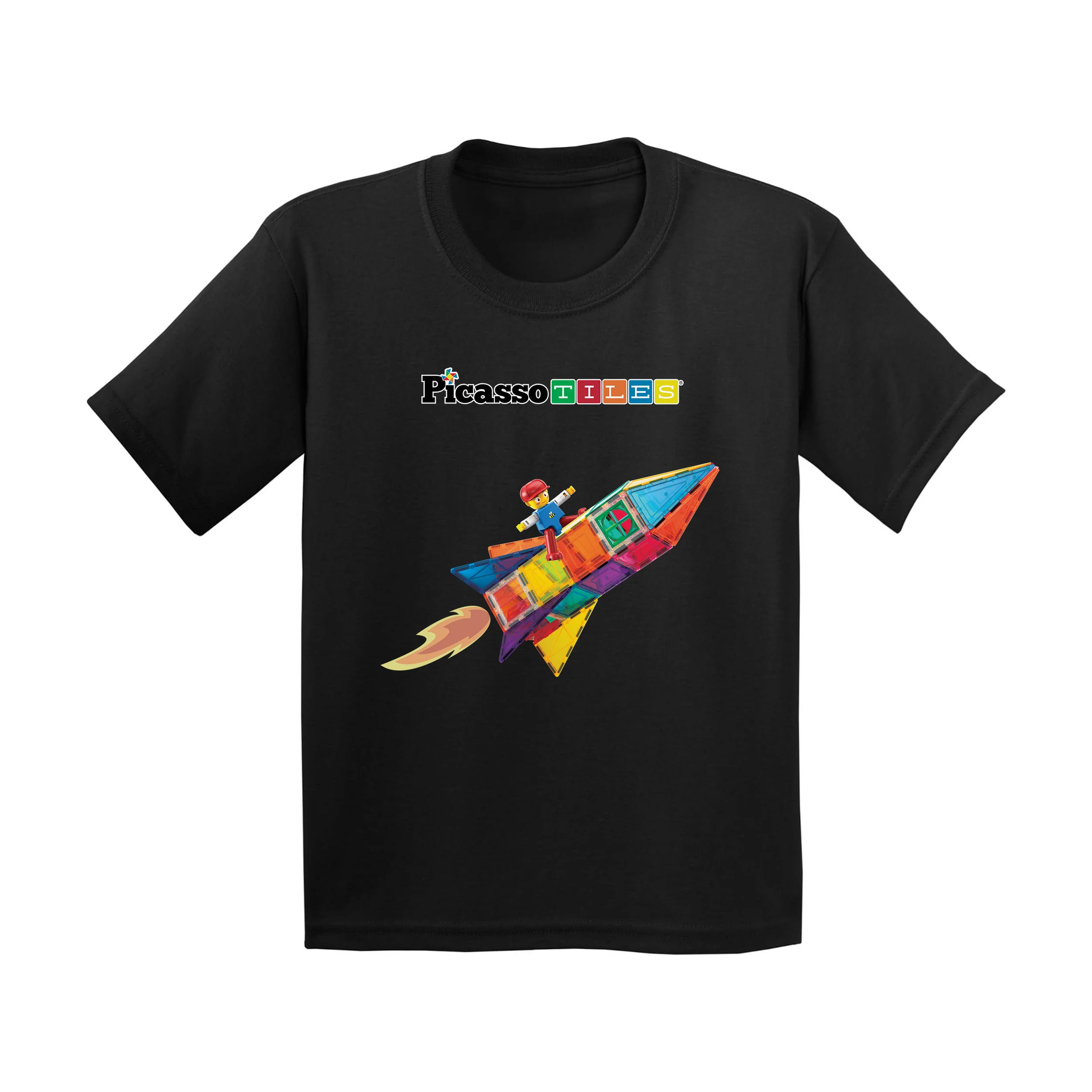 PicassoTiles Rocket Adventure Kids T-Shirt